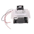 thumbnail image 3 of TFixol DIY Thermoelectric Peltier Refrigeration Cooling System Kit Semiconductor Cooler Conduction Module + Radiator + Cooling Fan + TEC1-12706, 3 of 7