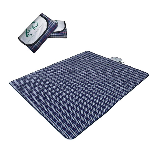 Manta de pícnic Wind Tour, impermeable, plegable, 150 x 180 cm, 0,5 kg