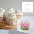 thumbnail image 3 of Mefallenssiah Transparent Gift Box with White Ribbon Plastic Gift Box Transparent Box, 3 of 7
