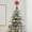 A241 Vacemry under $5, variant on Vacemry Under $5 Christmas Tree Topper Star Ornament, Hollow Radiating 3D Metal Star with Gold Red Silver Glitter Finish, Foldable Xmas Tree Top Decoration for Seasonal Display and Storage