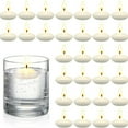 thumbnail image 3 of MOMOJIA 30Pcs Unscented Floating Candle Decorative Floating Candle for Wedding Pool,Valentine Day Bathtub,Christmas Decoration, 3 of 20