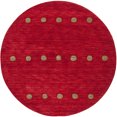 thumbnail image 4 of SAFAVIEH Himalaya Derbhile Solid Wool Runner Rug, Red, 2'3" x 8', 4 of 10