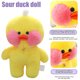 thumbnail image 2 of Juguete de peluche de pato de 12,6 pulgadas, mu帽eco de peluche suave con funci贸n de canto, juguete de peluche decorativo de bricolaje con lindos regalos de Navidad de HatandCostume para ni帽os y ni帽as, 2 of 6