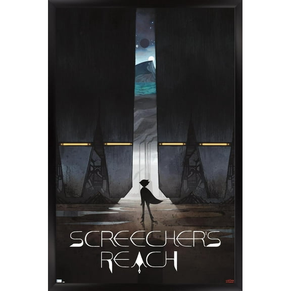 Star Wars: Visions Season 2 - Screecher's Reach Wall Poster, 14.725" x 22.375" Framed