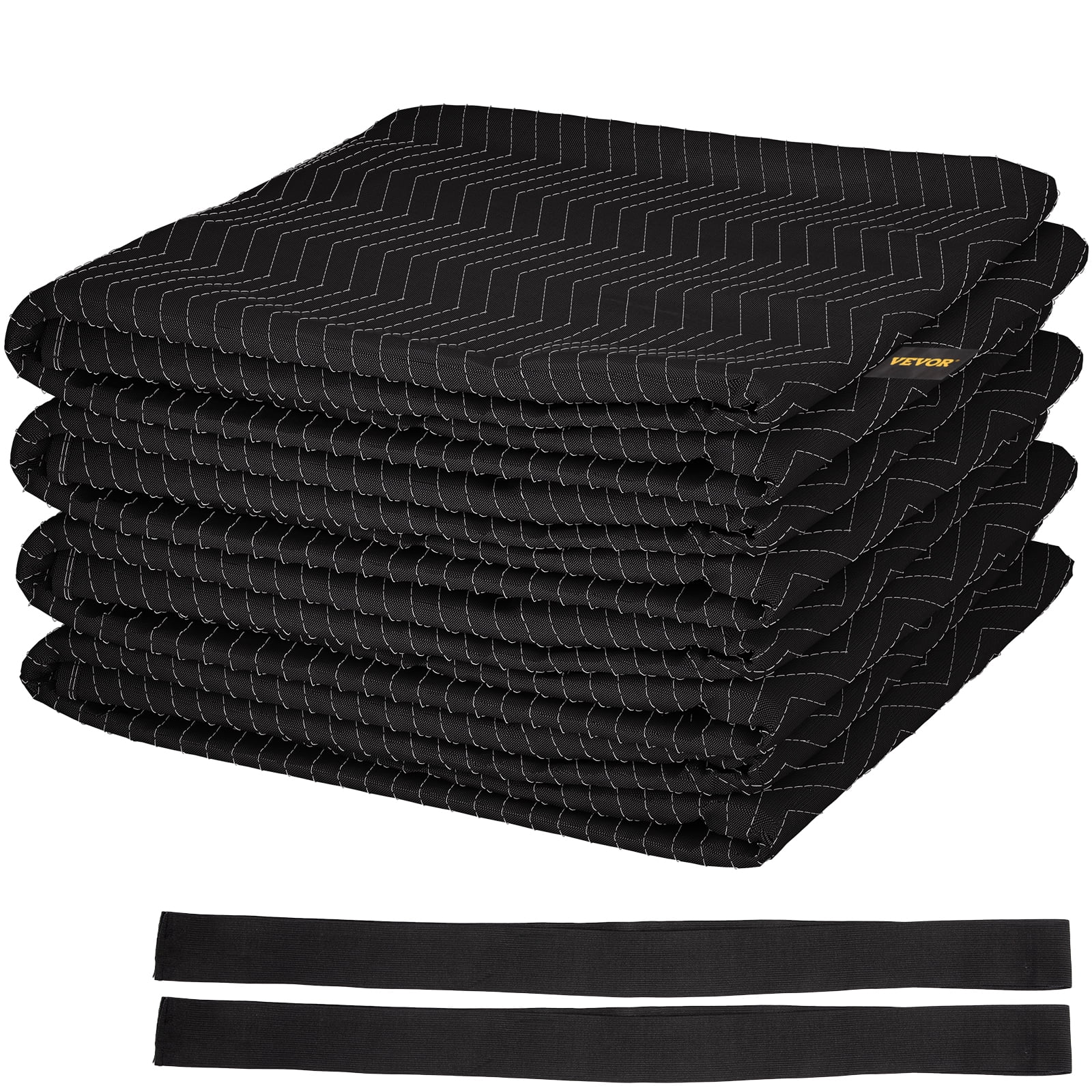 VEVOR Moving Blankets, 4 Packs 80" x 72" (30 lb/dz Weight