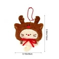 thumbnail image 3 of PEIBang Christmas Tree Plush Ornaments,Small Plush Christmas Hanging Ornaments,Soft Stuffed Animal Toys for Xmas Tree Hanging Decorations, 3 of 6