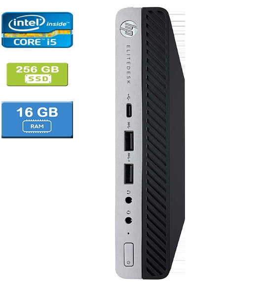 Restored HP ProDesk 400 G3 SFF i5-6500 3.20GHz Wi-Fi 8GB 128GB SSD