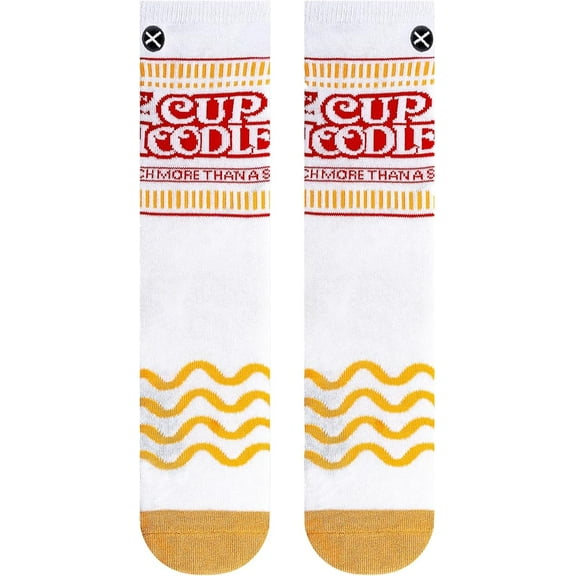 Cup Noodles Big Kids Crew Socks