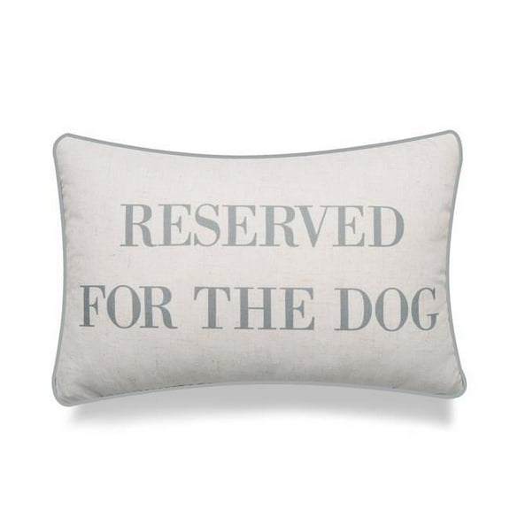 MDR Trading Inc. HU-YM1218ICDGOF Reserved For The Dog With Feather Down Insert Pillow