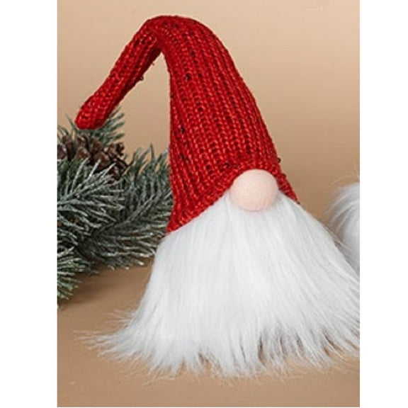 Red Hat Fabric Holiday Gnome 9.8 Inch New