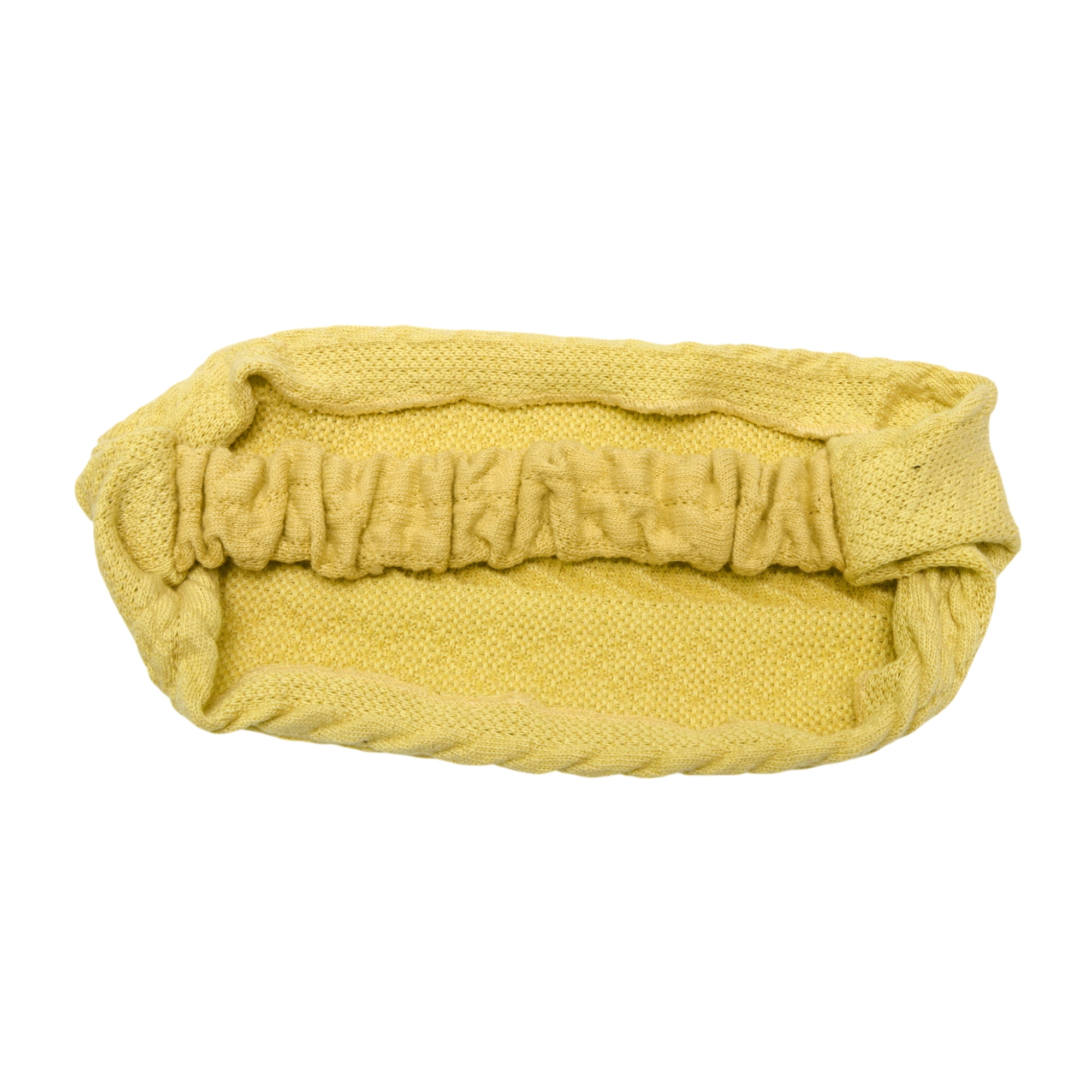 Unique Bargains Knitted Wide Headband  1 Pc Yellow