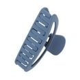 thumbnail image 4 of Unique Bargains 1 Pc Frosted Half Circle Hair Clips Hairdo Clip for Home Dark Blue, 4 of 5