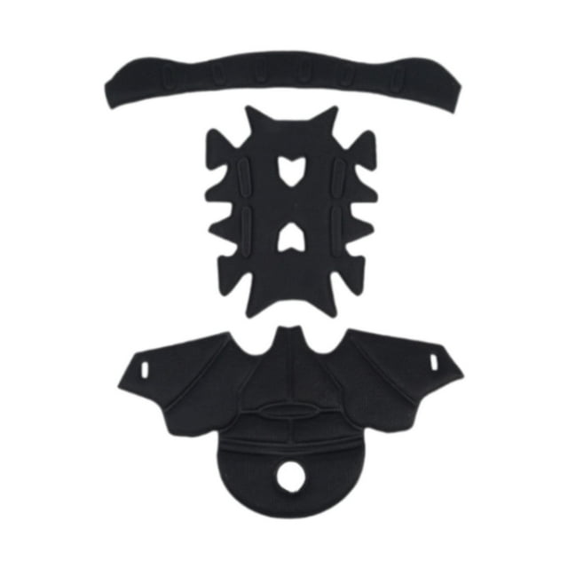 Kit de almohadilla de casco almohadillas de casco cómodas para motocicleta de bicicletas de carretera de bicicletas