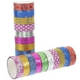 thumbnail image 4 of 100 Rouleaux de Ruban Adhésif Pailleté Déco Bricolage Ruban Lavable Décoratif Ensemble de Rubans de Scrapbooking, 4 of 9