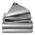 thumbnail image 2 of Autoez Heavy Duty Poly Tarp Tarpaulin with Grommets and Reinforced Edges for Vehicle/Pool Cover/Boat/Tent/Construction site, 2 of 9