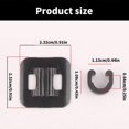 thumbnail image 3 of 10pack Bike Brake Line Holder Light weight Durability Conversion Trap Adapter for Secure Line Management Mixed colors, 3 of 4