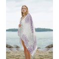 thumbnail image 2 of Purple White Beach Towels Oversized Super Absorbent, Abstract Grey Chrysanthemum Flower Floral Lightweight Bath Towel Quick Dry Sets For Bathroom/Pool/Rv Camping/Beach Play/Gym Room/Picnic 35"x70", 2 of 8