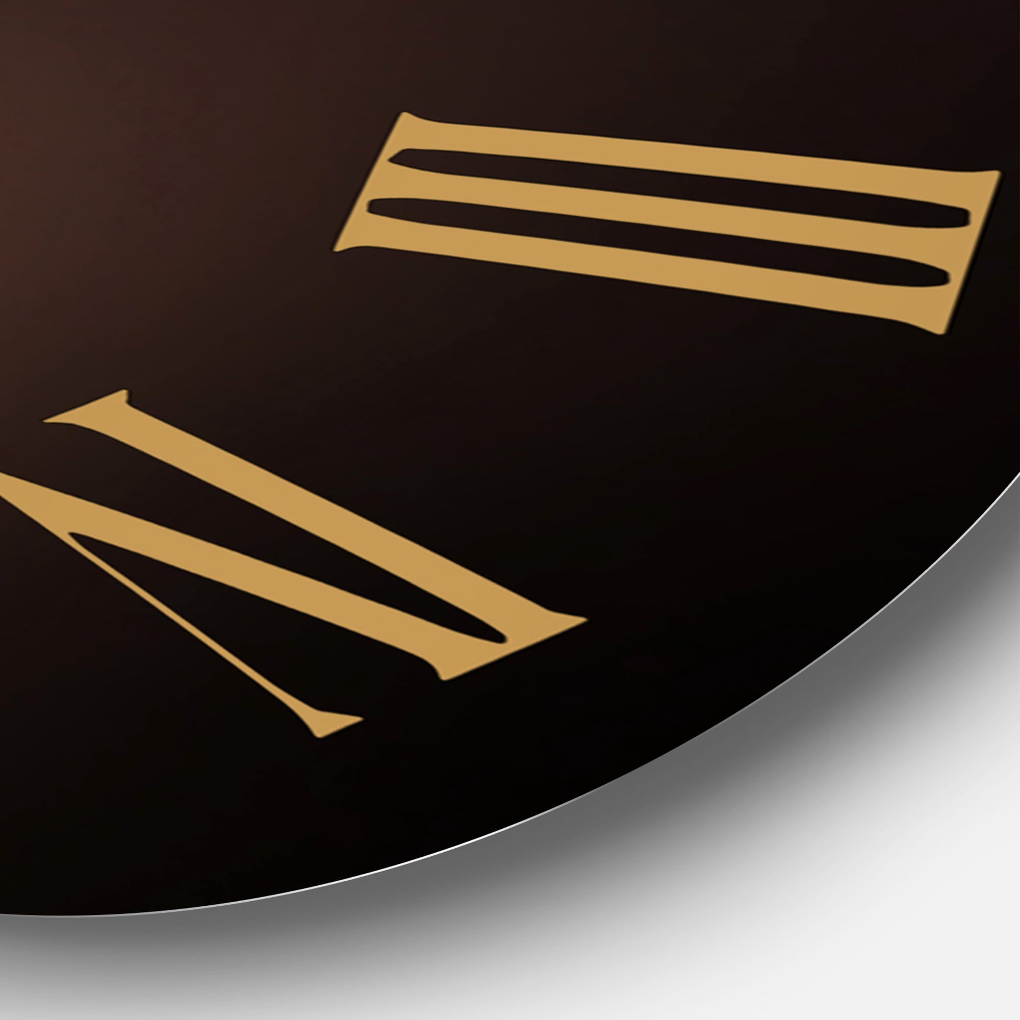 Designart 1 in Quartz Modern/Contemporary Wall Clock