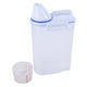 thumbnail image 1 of Juego de contenedores de almacenamiento de alimentos para mascotas, dispensador de alimentos secos para perros y gatos, fácil de verter con taza, suministros para mascotas, 1 of 13