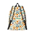 thumbnail image 2 of Lsque Peanuts 8 Pattern Canvas Daypack, Durable Backpack, High-quality Versatile Backpack,Vintage Compact Backpack-Medium, 2 of 6