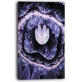 thumbnail image 2 of Fleur Fractale Brillante avec Effet Bokeh - Impression sur Toile Florale, 2 of 3