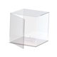 thumbnail image 1 of Caja de almacenamiento de fútbol, soporte para recuerdos, diseño apilable, transparente, vertical, de acrílico, para guardar balones de fútbol y Blanco, 1 of 9