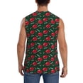 thumbnail image 4 of Haiem Men's Ladybugs In Love Print Tank Tops Summer Sleeveless Cut Off Workout T-Shirts Fitness Vest Athletic Undershirts-Small, 4 of 8