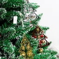 thumbnail image 5 of Christmas Window Christmas Bell Christmas Tree Pendant Christmas Decoration Pendant (Red+Gold Bell), 5 of 6