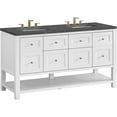 thumbnail image 4 of James Martin Vanities 330-V60d-Fpbl Breckenridge 60" Free Standing Double Basin Vanity Set, 4 of 7