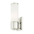 thumbnail image 6 of Weston 1 - Light Polished Nickel Contemporary / Modern Incandescent Steel Wall Sconce, 6 of 10