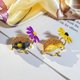thumbnail image 3 of Brooch Cute Enamel Daisy Hedgehog Breast Pin Animal Badge for Xmasstyle272, 3 of 3