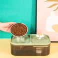 thumbnail image 4 of Furry Friend's Oasis: Flower Water Fountain With Transparent Base, Ideal For Monitoring And Encouraging Hydration, 4 of 8