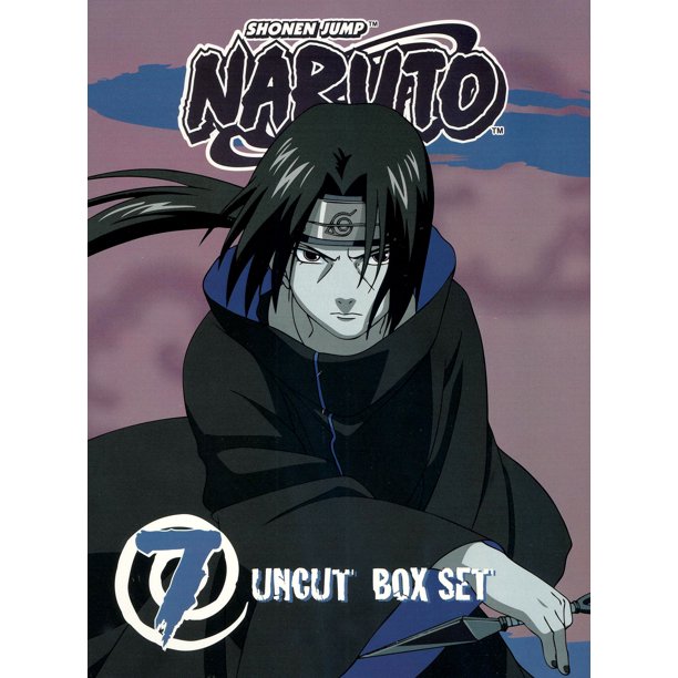Naruto Uncut Box Set Vol 7 3 Discs Dvd Walmart Com