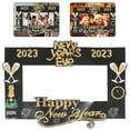 thumbnail image 4 of SASABAXI 1Pcs New Years Photo Frame Prop 65x22in Paper Hand-held New Year Eve Photo Booth Props for Family, 4 of 8