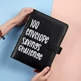thumbnail image 4 of RUseeN 100 Envelopes Money Saving Challenge Binder Savings Challenges Book with Cash Envelopes to Save $5,050, Budget Binder Planner Book for Budgeting Planner & Saving Money, Black, 4 of 7