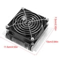 thumbnail image 3 of Mini DIY Refrigeration Semiconductor, 4.53X3.94X2.95Inch Semiconductor Cooling System, for Fish  Semiconductor Refrigeration, 3 of 8