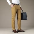 thumbnail image 1 of Men's Premium Stretch Straight-leg Trousers, 1 of 5