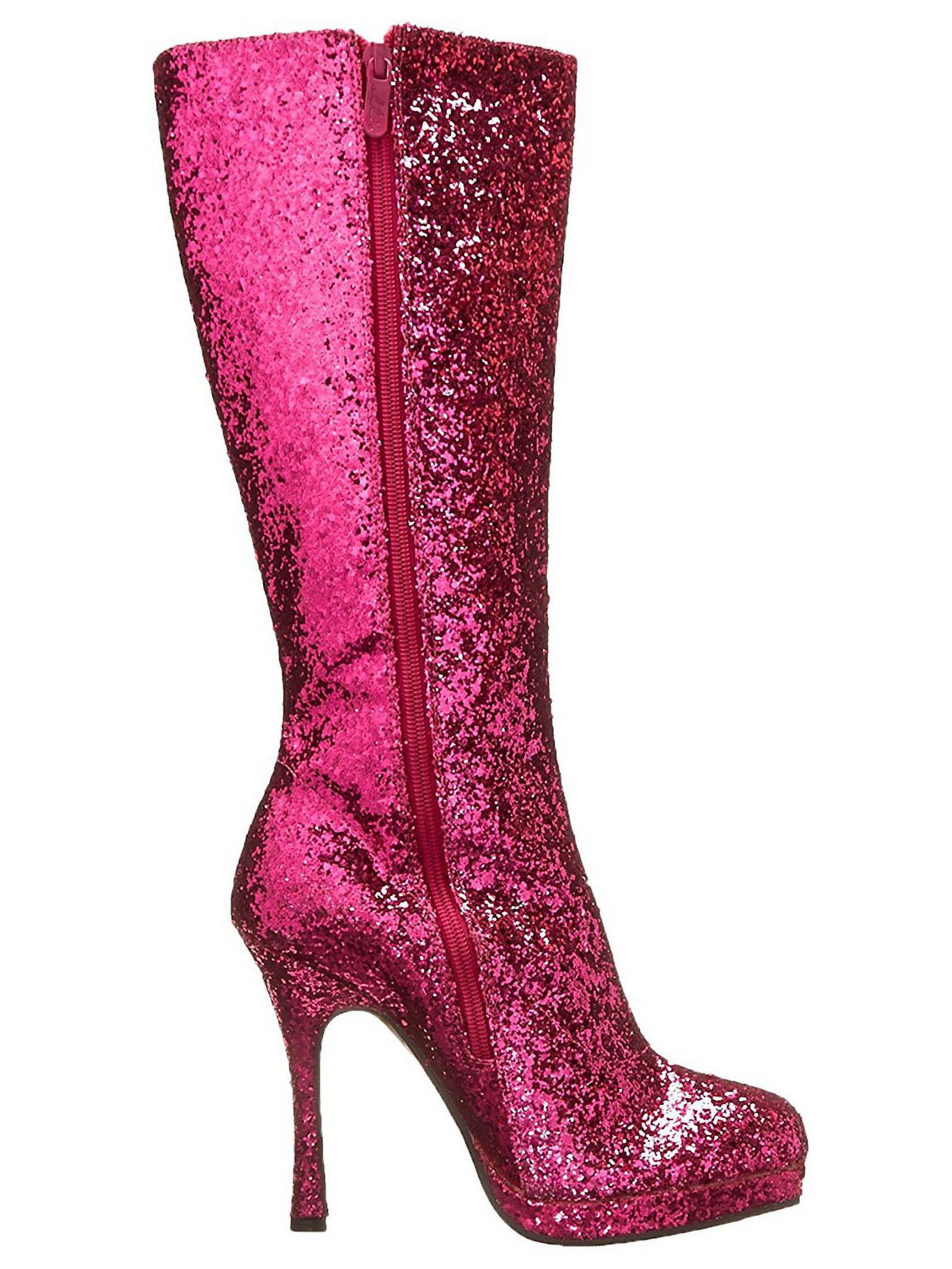 Glitter gogo boots hotsell
