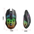 thumbnail image 4 of Wireless Gaming Mouse,RGB Mouse with 7 Programmable Buttons Ergonomic for PC Laptop,Compatible with Windows Mac,Black, 4 of 7