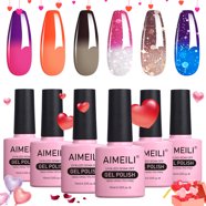 Beetles Color Changing Gel Polish Set - 6 Colors Temperature Change ...