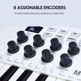 thumbnail image 3 of Laurio Teclado de Control Midi de 25 Teclas Mini Teclado USB portátil Controlador Midi con 25 Teclas, 3 of 9