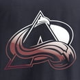 thumbnail image 3 of Men's Navy Colorado Avalanche Gradient Logo T-Shirt, 3 of 4