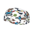 thumbnail image 2 of Uemuo Funny Excavator Printed Sports Headbands for Men Women,Moisture Wicking Workout Headband, Sweatband Headbands,Non-slip Workout Gym Yoga Headband, 2 of 9