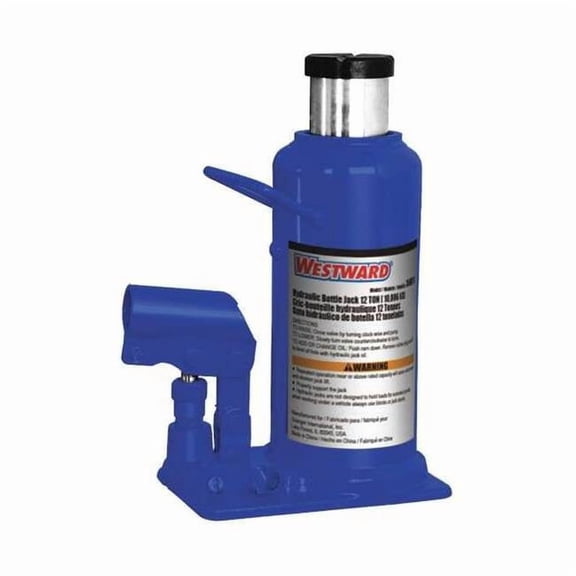 Westward Bottle Jack,12 Tons,9-1/2in.L 35MT11