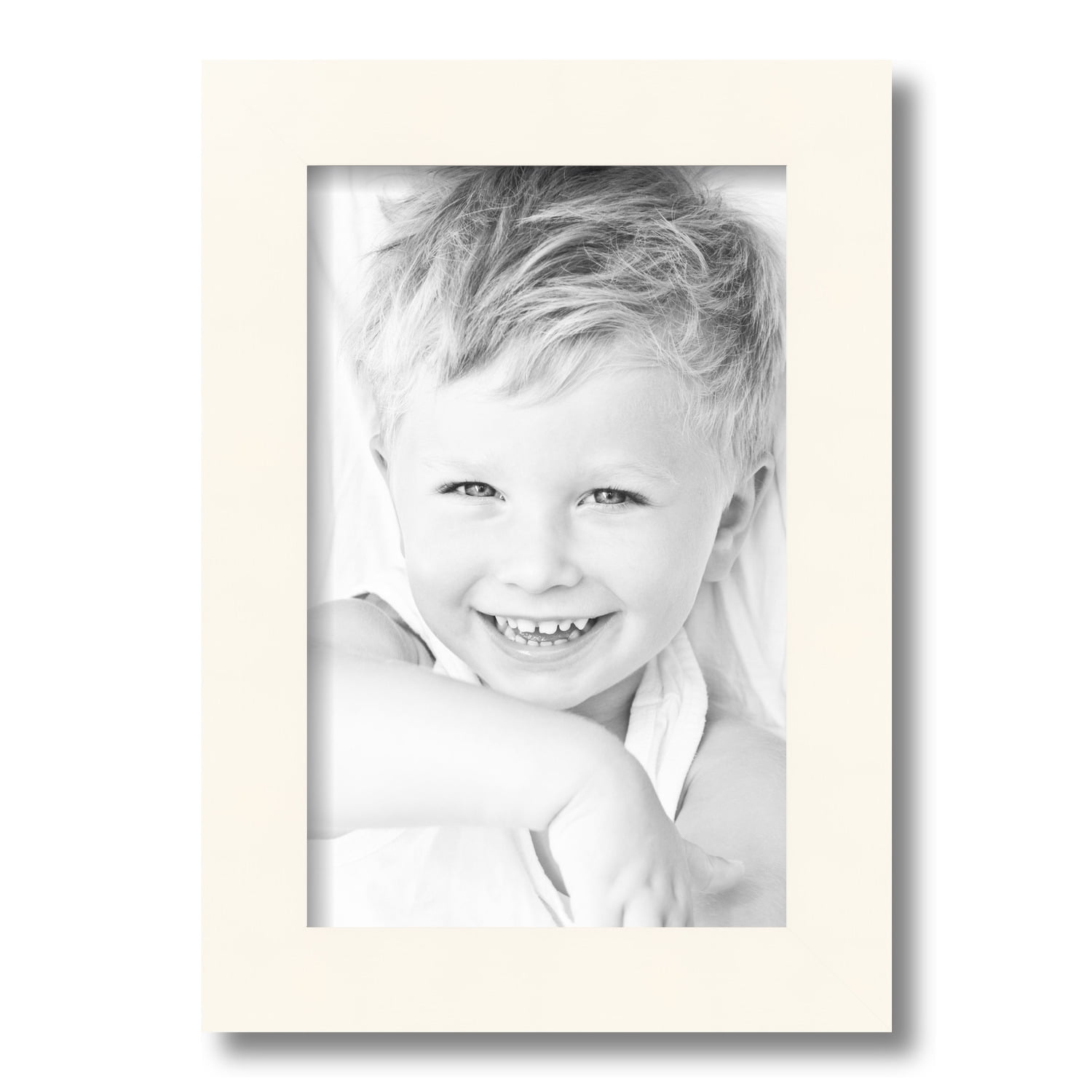 ArtToFrames 8.5x14 Inch White Picture Frame, This White Wood Poster