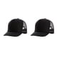 thumbnail image 2 of Sonducket Gorra de béisbol deportiva para bebés, niños y niñas, gorras con viseras de moda de verano, sombrero informal, malla de viaje Negro 2piezas, 2 of 6