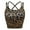Leopard, variant on Sling tube top Chest Pad Vest Without Steel Ring Sling Vest Cross Back Medium Support Wirefree Bra