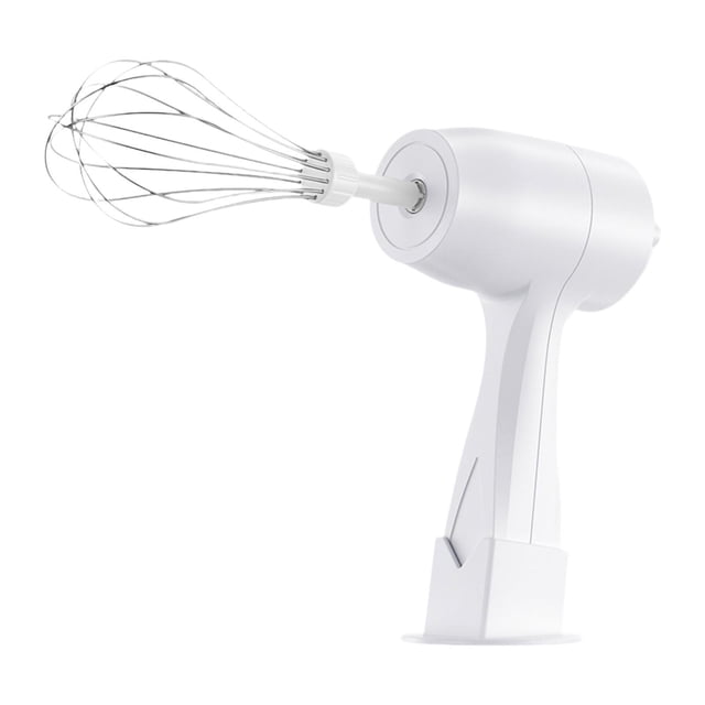 Espumador de leche eléctrico, batidor de mano, batidor de huevos, batidor de crema automático ligero desmontable, batidora de mano eléctrica para