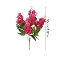 thumbnail image 3 of Aodebiao Artificial Hyacinth Flowers Bouquet Floral Arrangements for Wedding Party Home Decor Spring Easter Table Centerpiece Decorations, 3 of 6