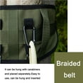 thumbnail image 4 of Support de Rangement Suspendu pour Vaisselle en Plein Air avec Sangle Réglable Support de Vaisselle Léger pour Pique-Nique Barbecue Camping, 4 of 9